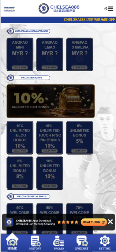 Chelsea888 - Promotion - magnum888m