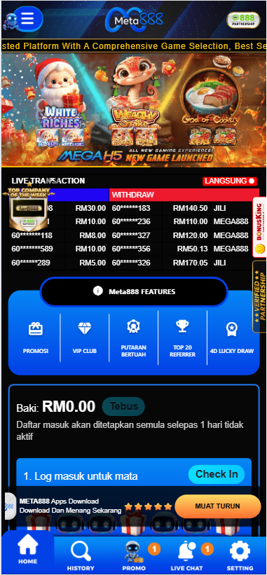 Meta888 - Homepage - magnum888m