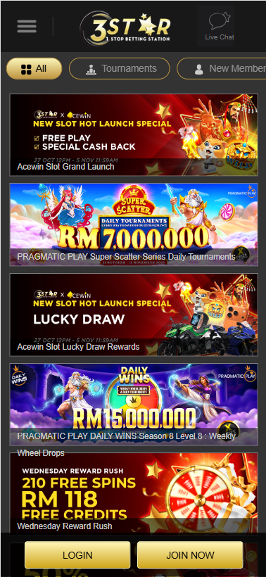 3Star88 - Promotion - magnum888m