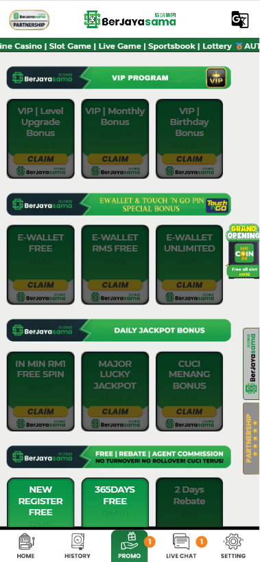 Berjayasama - Promotion - magnum888m