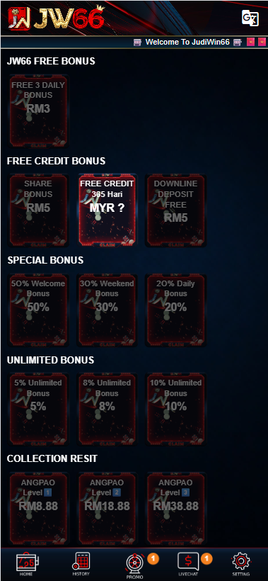 Judiwin66 - Promotion - magnum888m