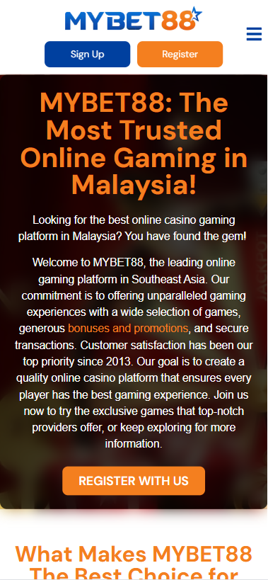 MYBET88 - Homepage - magnum888m