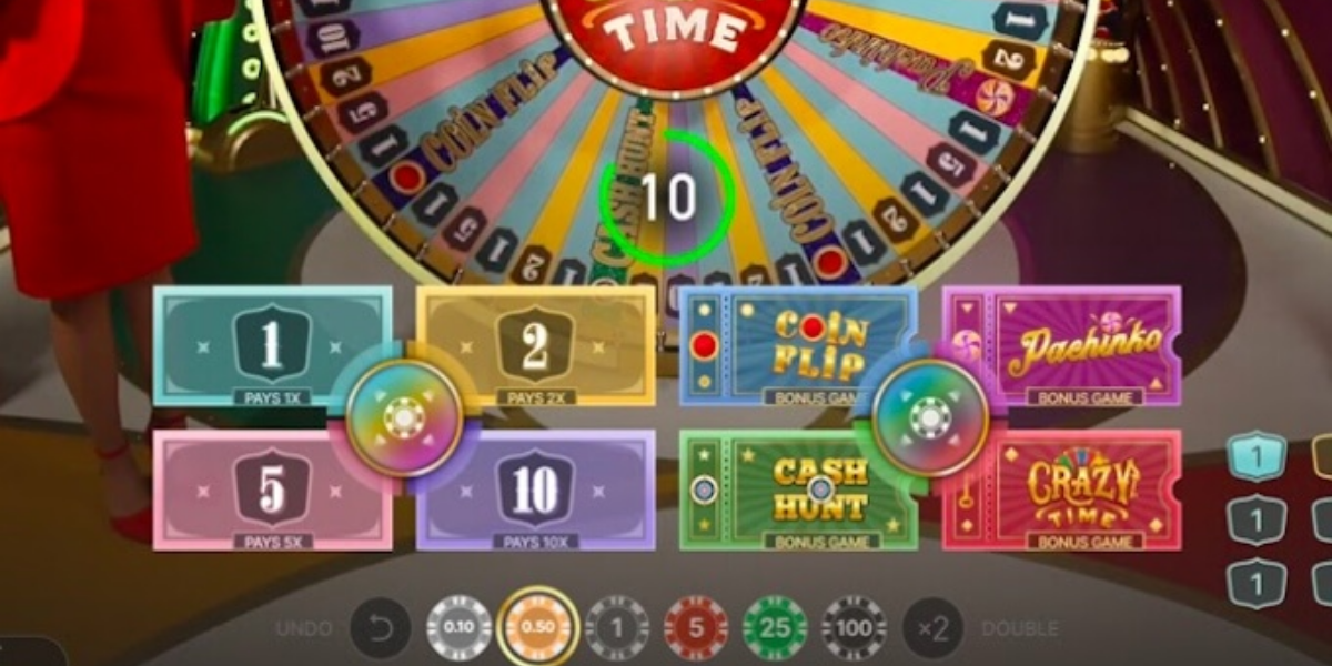 Crazy Time - Gameplay 2 - magnum888m