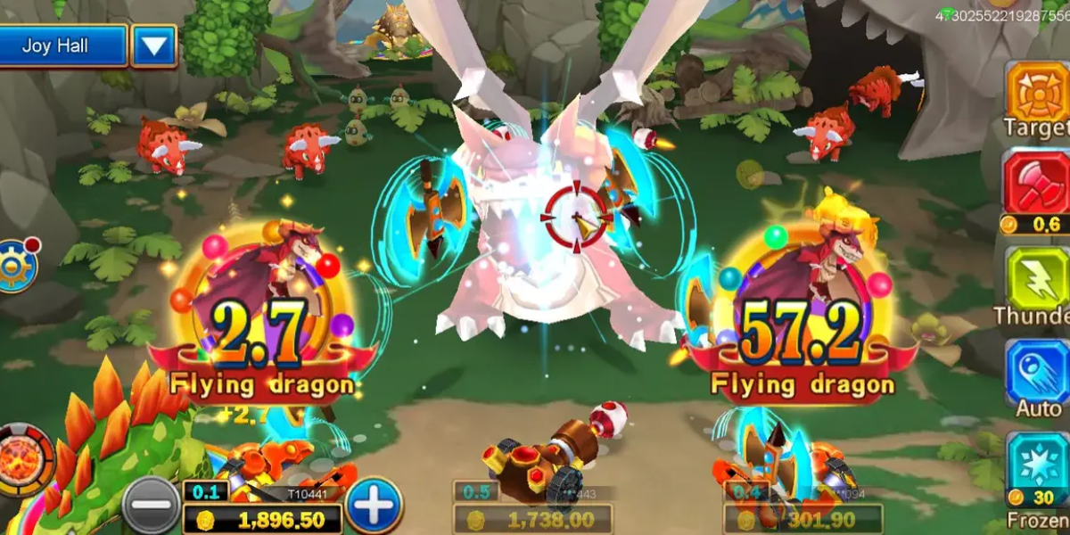 Dinosaur Tycoon 2 Fishing - Interface - magnum888m