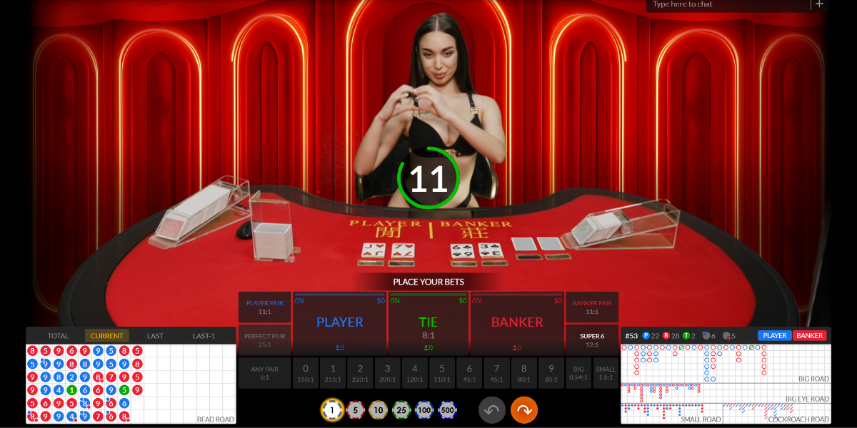 Sexy Baccarat - Gameplay 1 - magnum888m