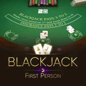 First Person Blackjack - Logo - magnum888m