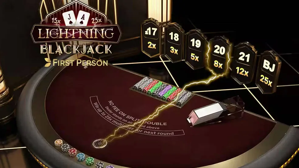 First Person Lightning Blackjack - Gameplay 2 - magnum888m