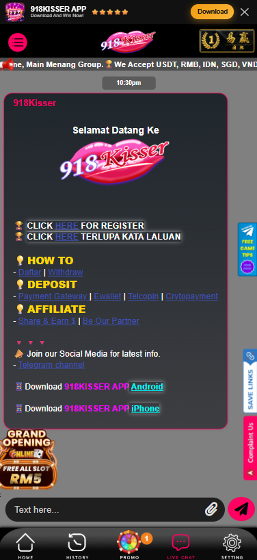 918Kisser - Livechat - magnum888m