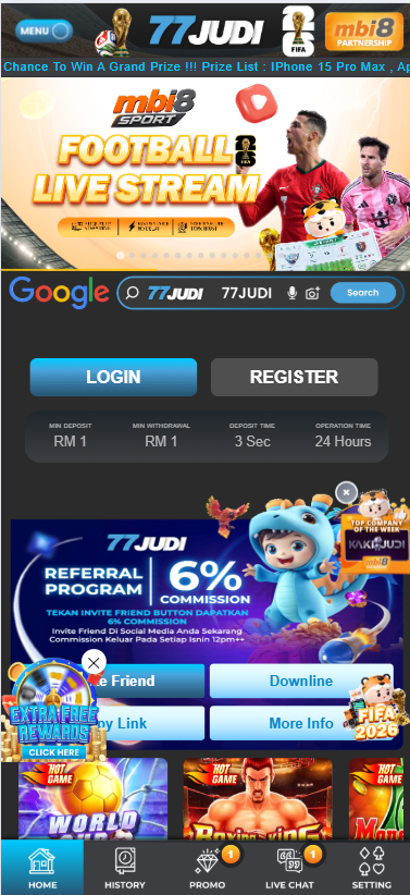 77Judi - Homepage - magnum888m