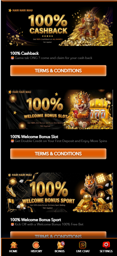 Harimaubet - Promotion - magnum888m