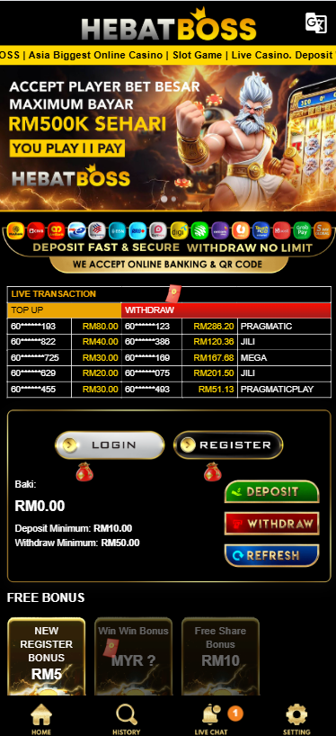 Hebatboss - Homepage - magnum888m