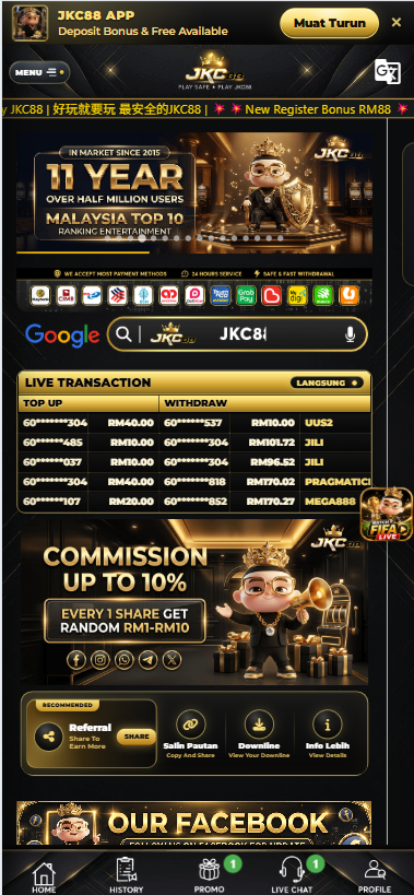 JKC88 - Homepage - magnum888m