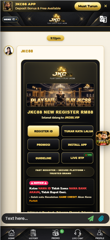 JKC88 - Livechat - magnum888m