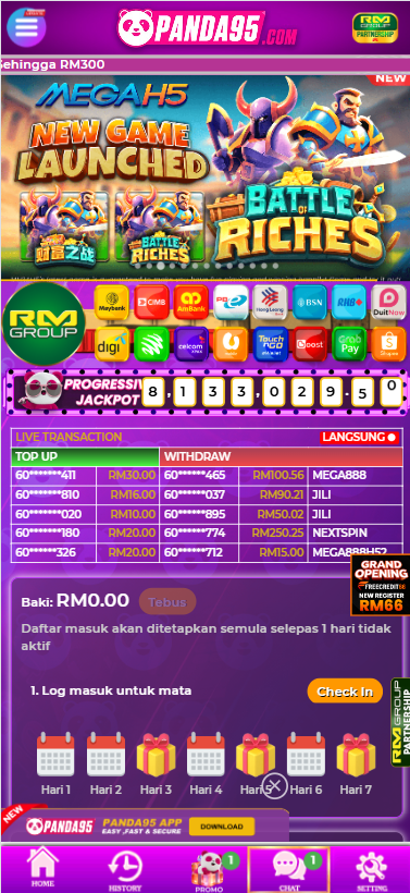 Panda95 - Homepage - magnum888m